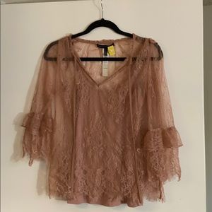 White House black market elegant blouse